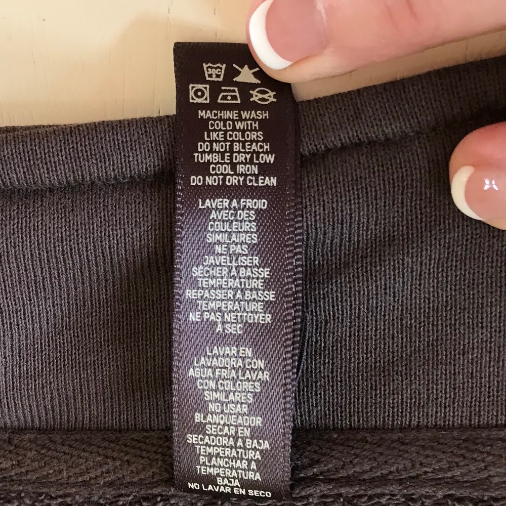 SKIMS FRENCH TERRY HALF ZIP PULLOVER - Picture 5 of 12